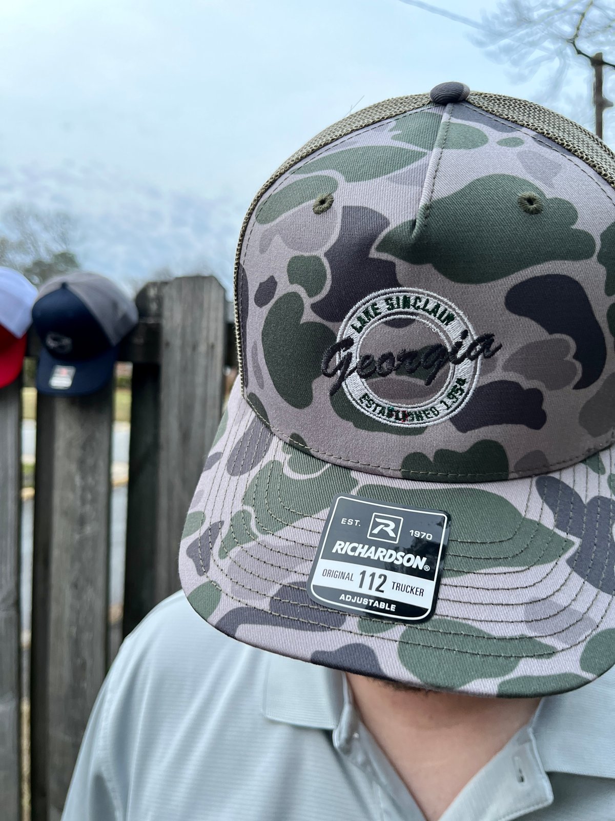 Richardson camo 2024 trucker hat